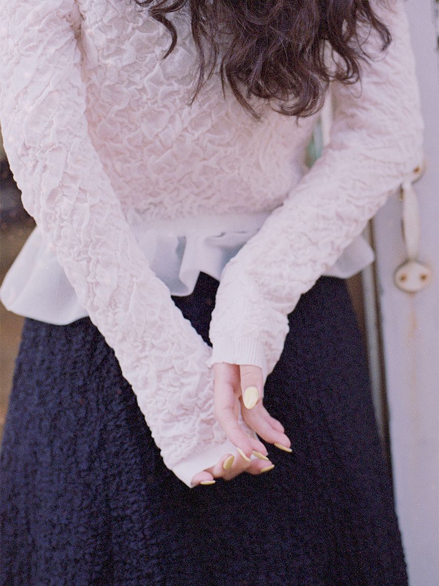 FURFUR「バルーンヘムロングスカート」|スカート|