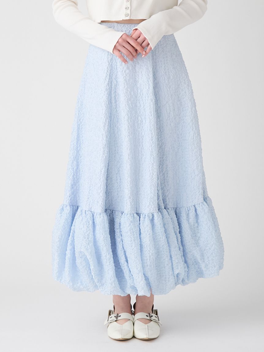 FURFUR「バルーンヘムロングスカート」|スカート|