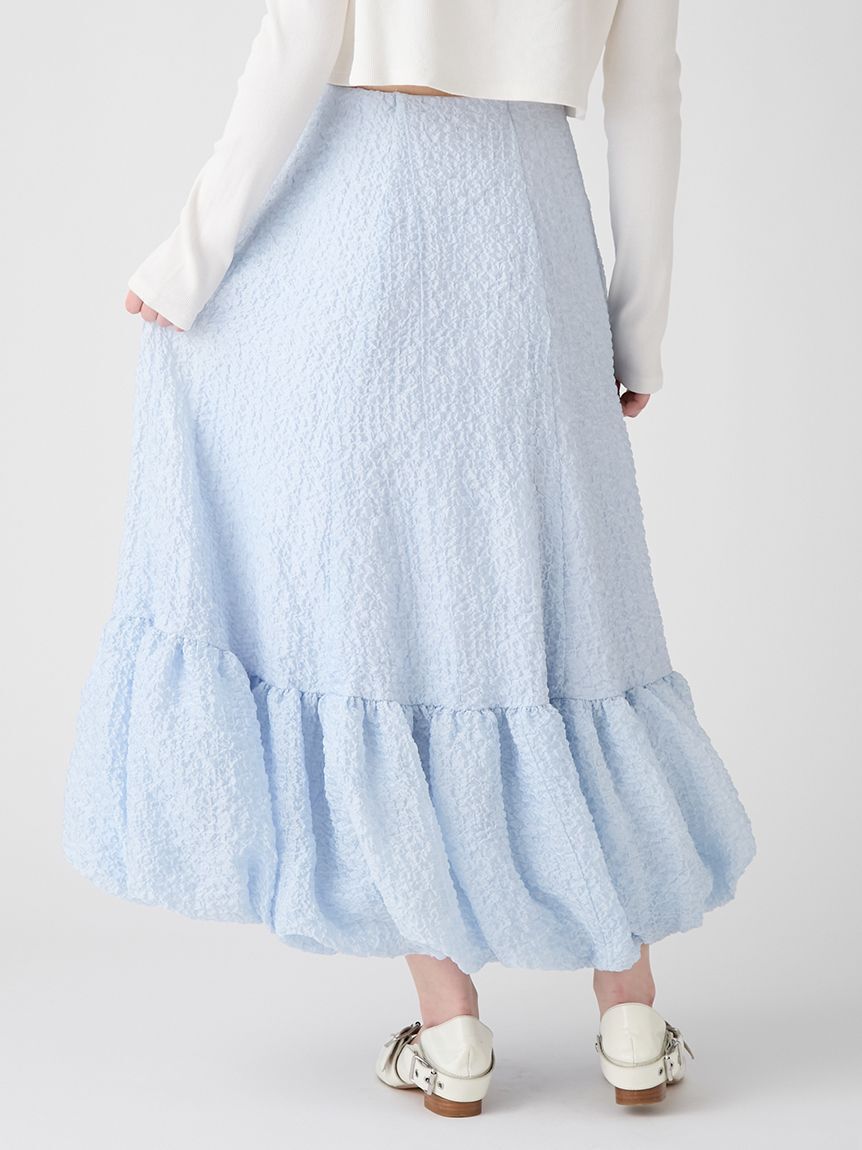 FURFUR「バルーンヘムロングスカート」|スカート|