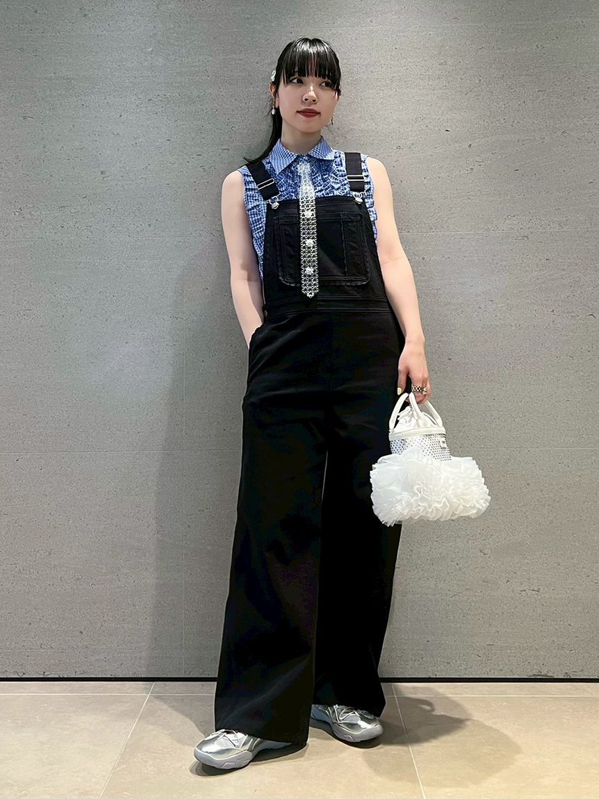 FURFUR「ノースリーブフリルブラウス」|シャツ・ブラウス|