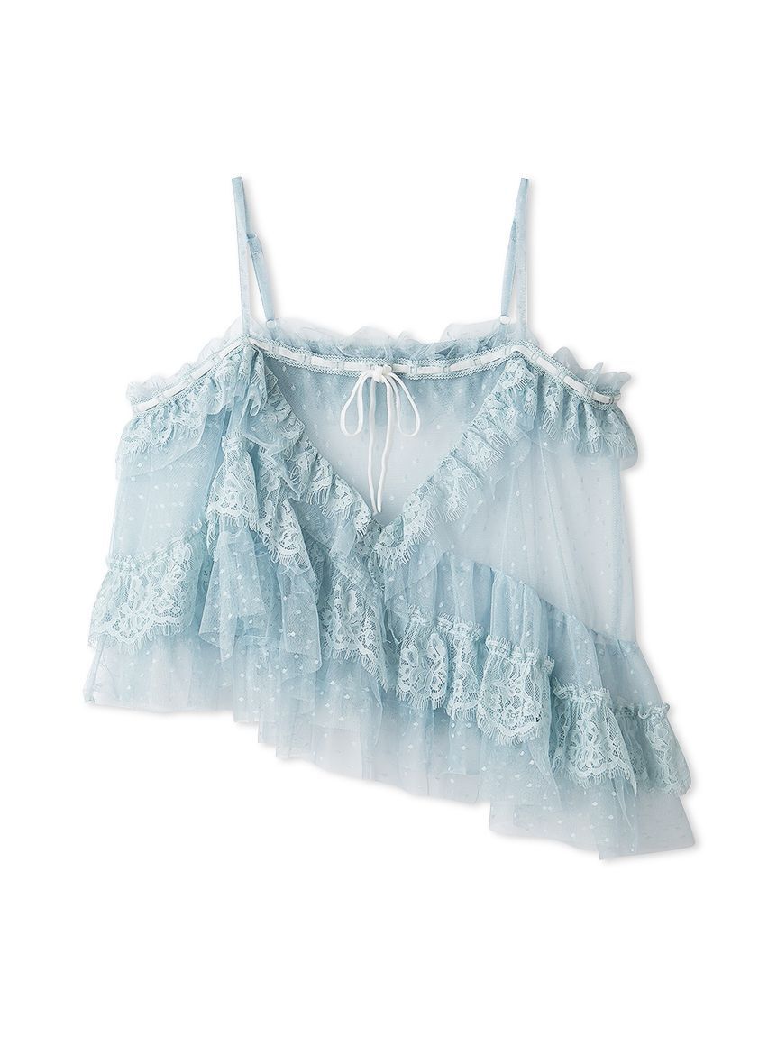 FURFUR「ランダムヘムレースキャミソール」|キャミソール|