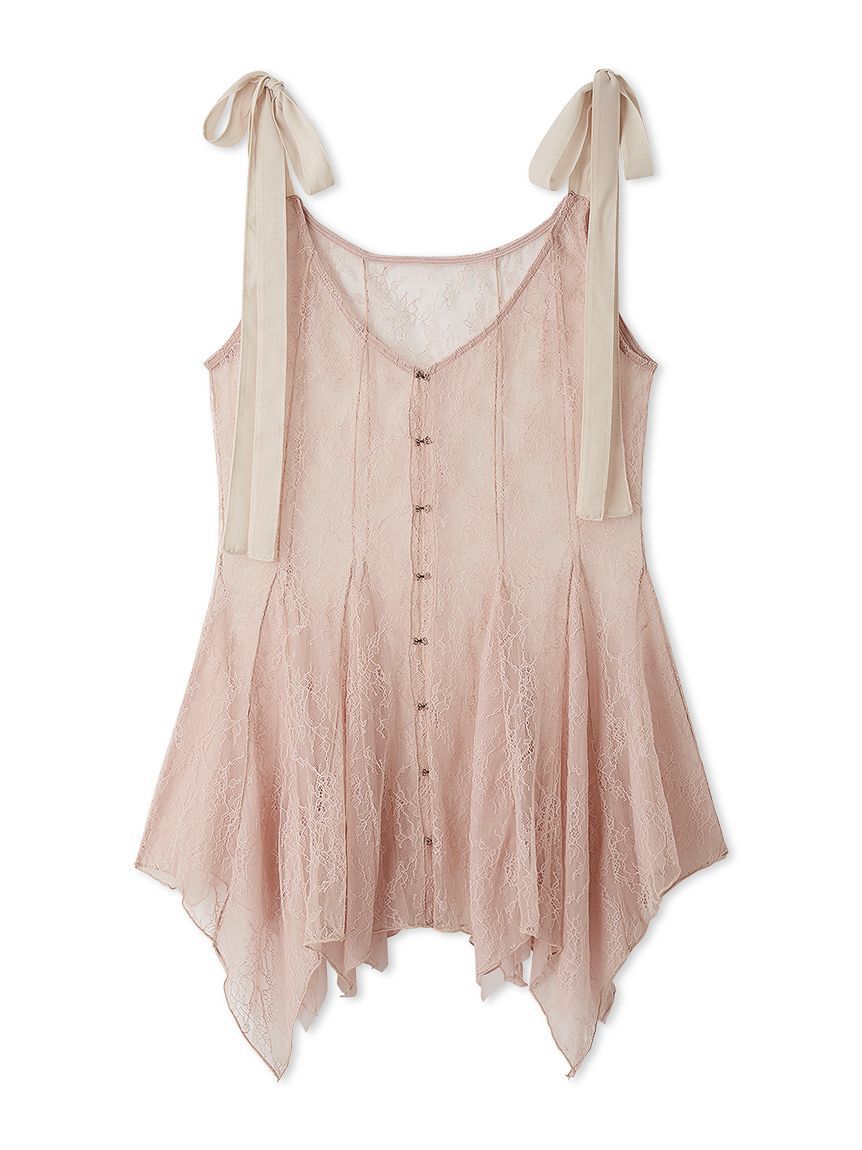 FURFUR「バイカラーリボンレースチュニック」|チュニック|