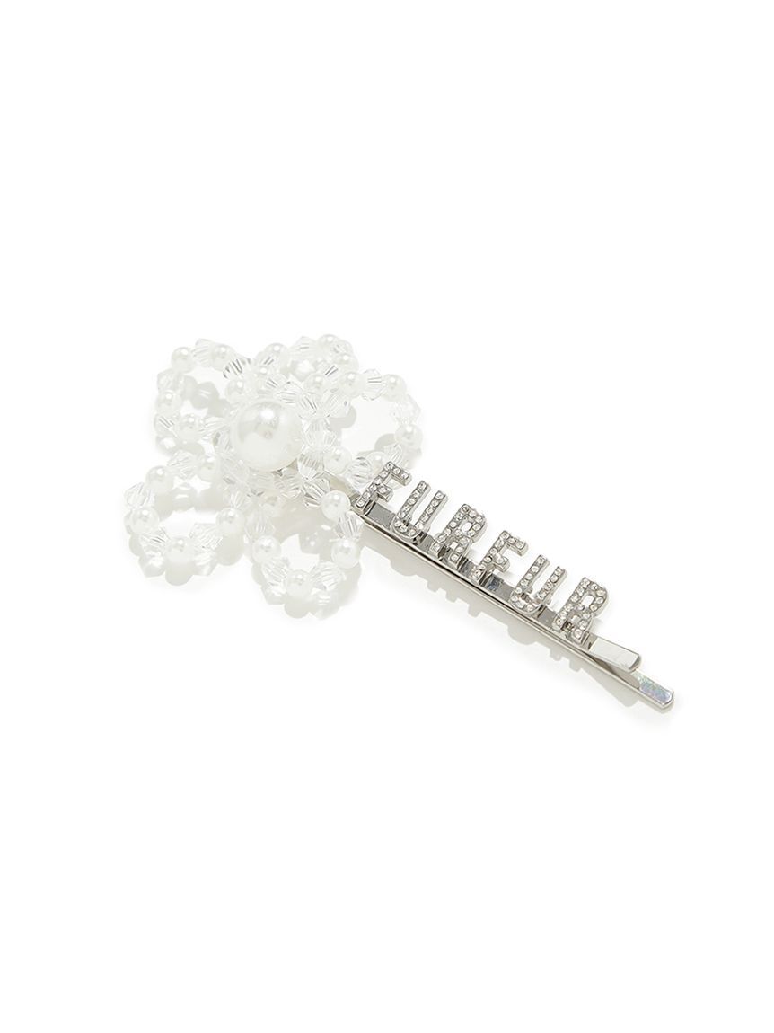 FURFUR「フラワーモチーフヘアピンセット」|ヘアバンド|