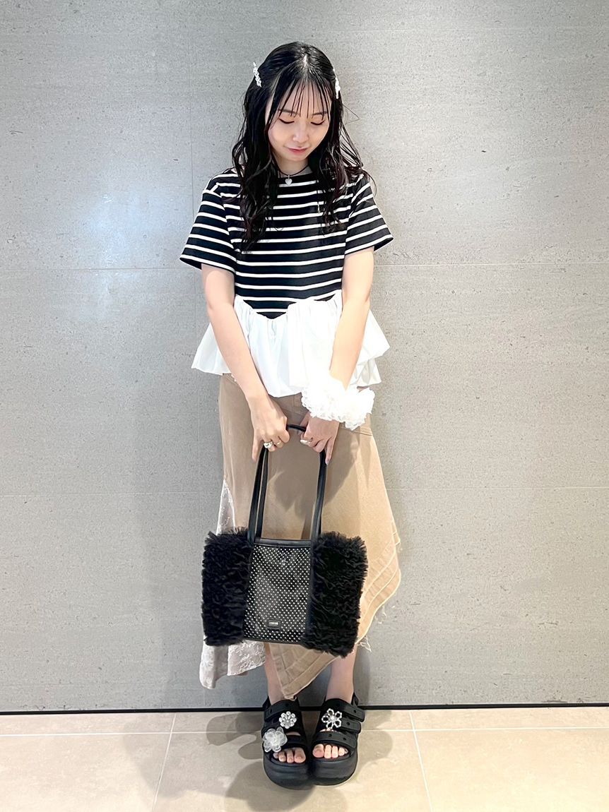 FURFUR「フラワーモチーフヘアピンセット」|ヘアバンド|