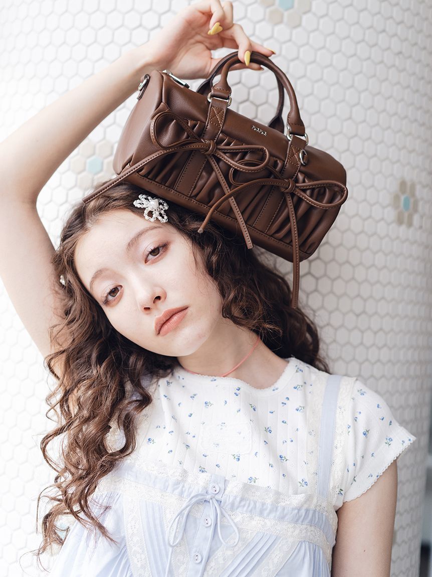 FURFUR「フラワーモチーフヘアピンセット」|ヘアバンド|