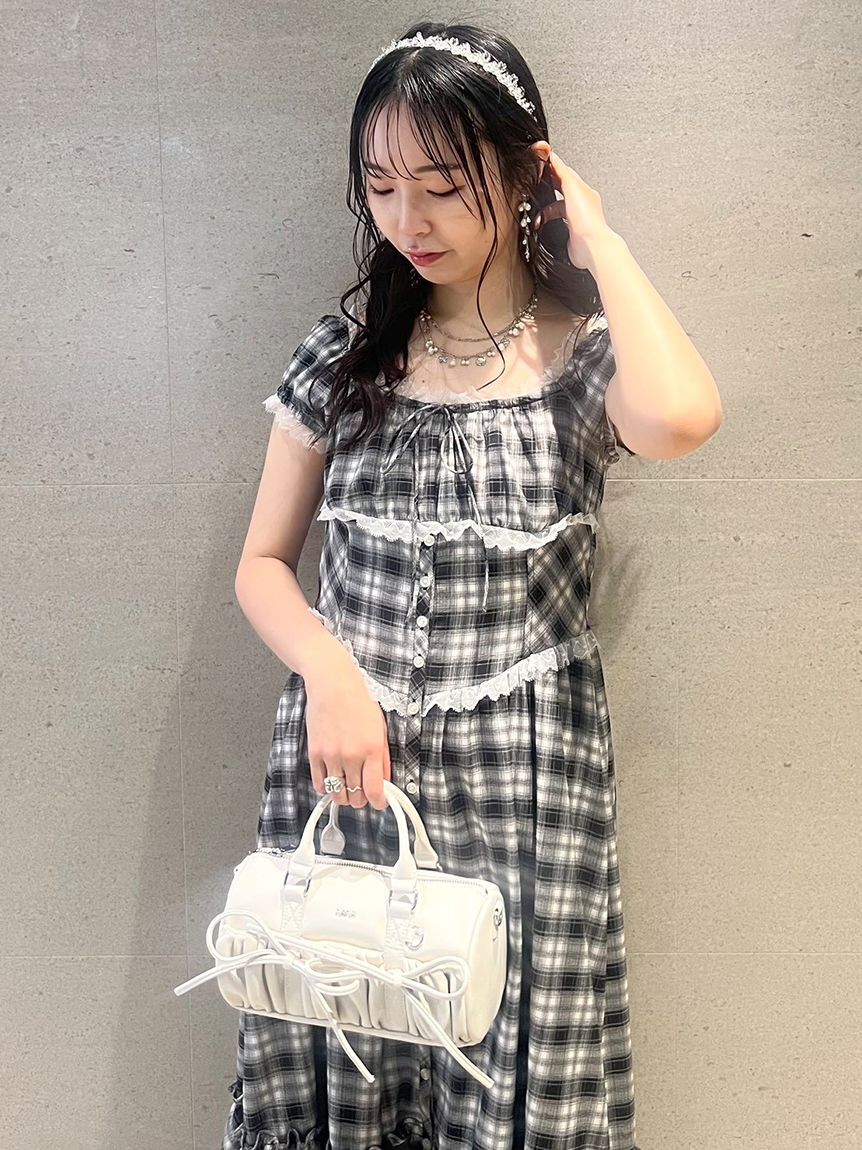 FURFUR「フラワーモチーフカチューシャ」|ヘアバンド|