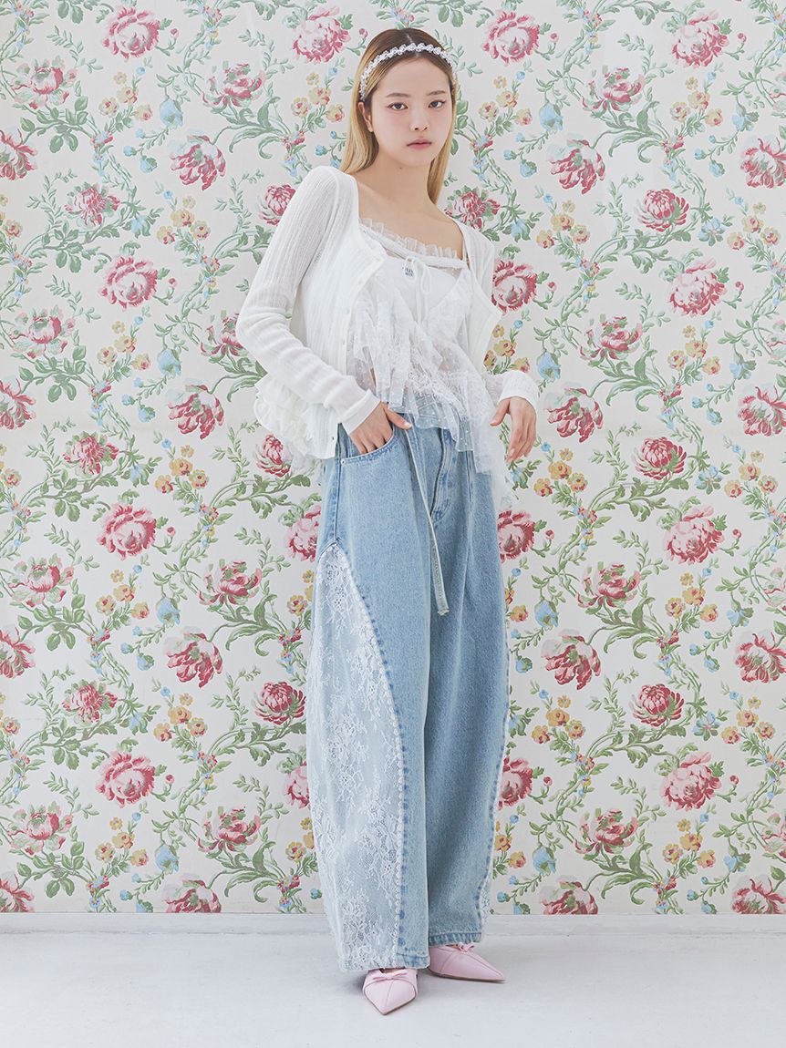 FURFUR「フラワーモチーフカチューシャ」|ヘアバンド|