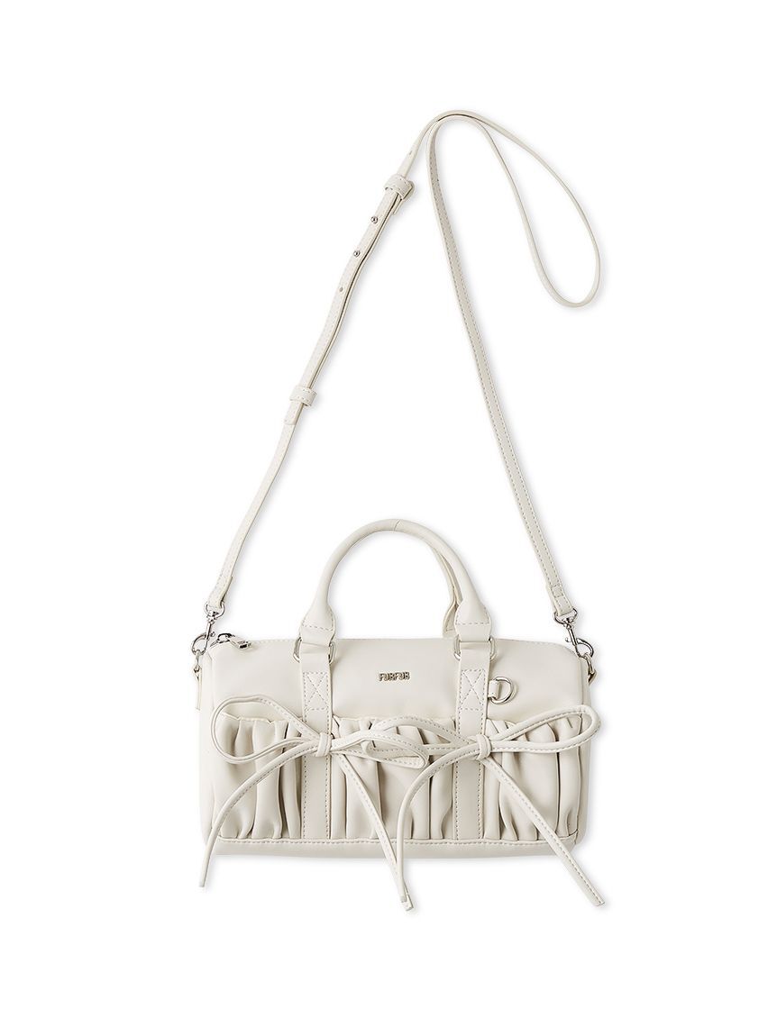 FURFUR「ミニリボンドラムバッグ」|ショルダー・メッセンジャー|