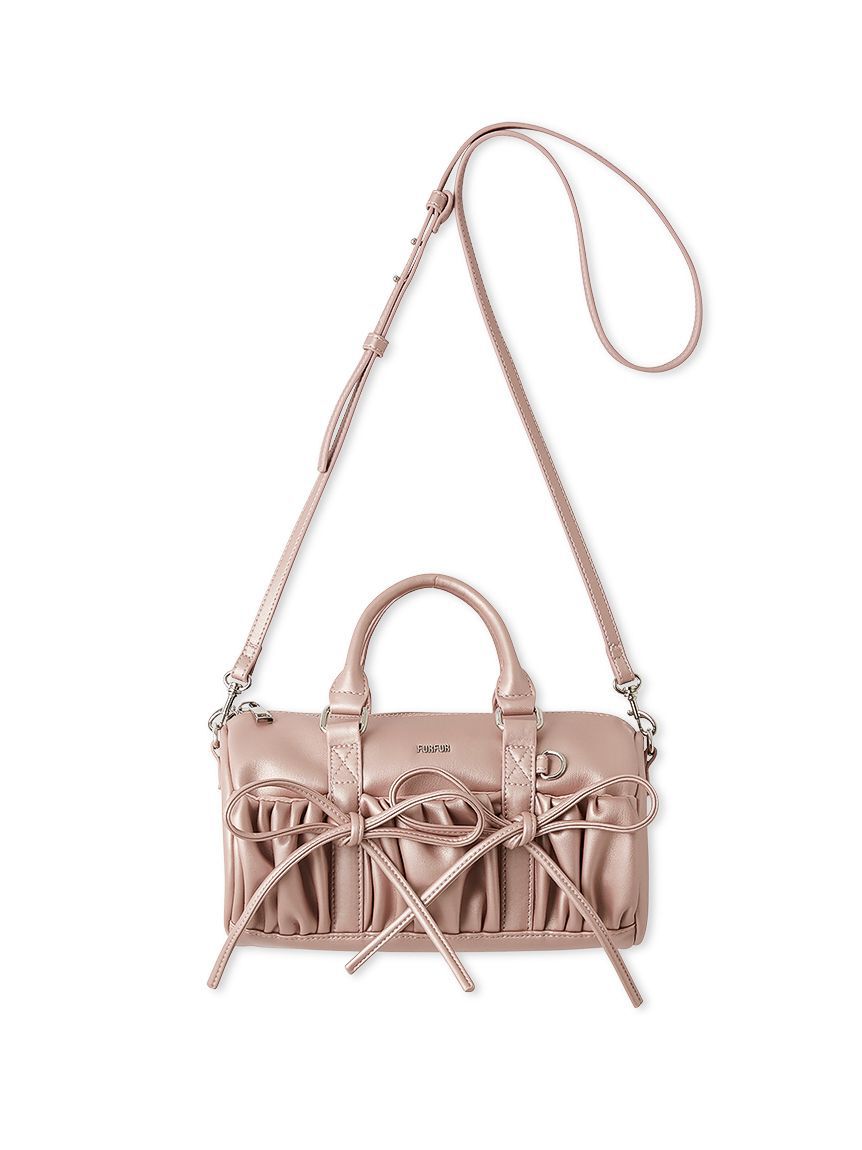 FURFUR「ミニリボンドラムバッグ」|ショルダー・メッセンジャー|