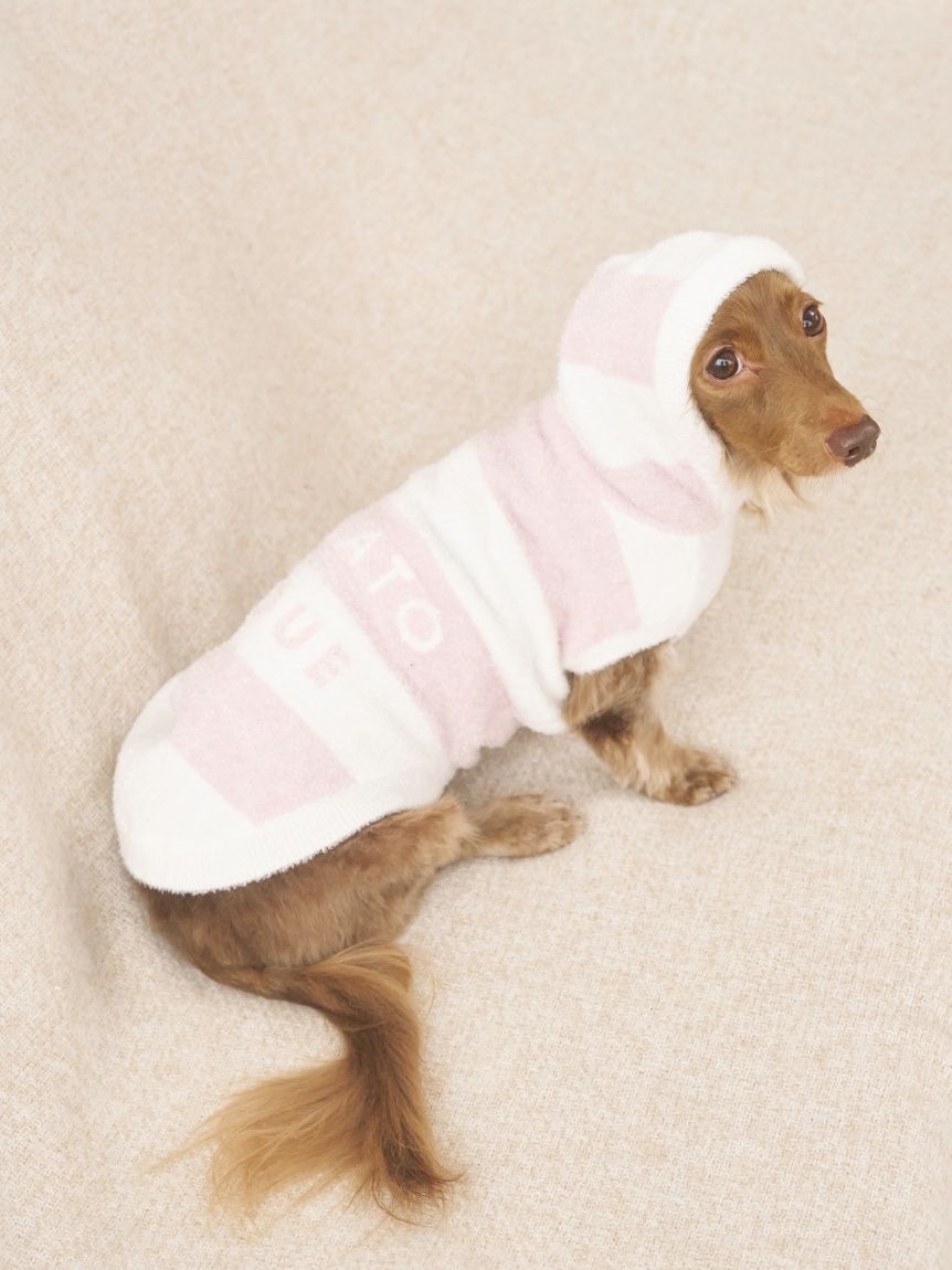  GELATO PIQUE CAT&DOG「【CAT&DOG】スムーズィーダックスサイズ２ボーダーフーディー」|その他|