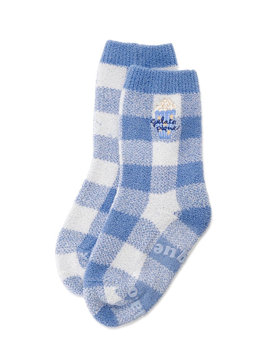 GELATO PIQUE KIDS & BABY「【KIDS】エアリーモコギンガムチェック柄ソックス」|その他|BLU