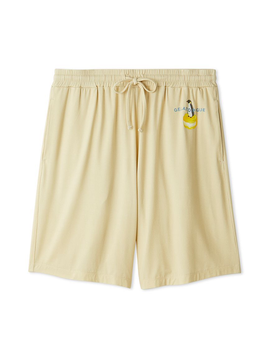 GELATO PIQUE HOMME「【HOMME】【接触冷感】アイスポップジャージーハーフパンツ」|その他|YEL