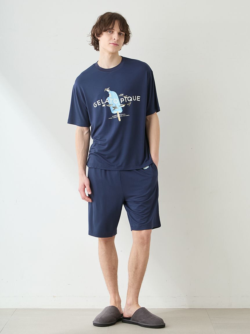 GELATO PIQUE HOMME「【HOMME】【接触冷感】アイスポップジャージーハーフパンツ」|その他|