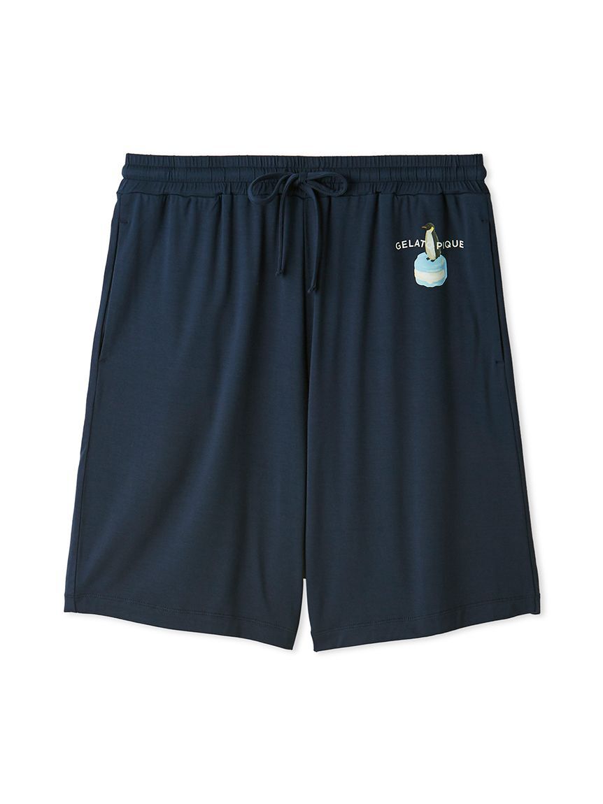 GELATO PIQUE HOMME「【HOMME】【接触冷感】アイスポップジャージーハーフパンツ」|その他|NVY