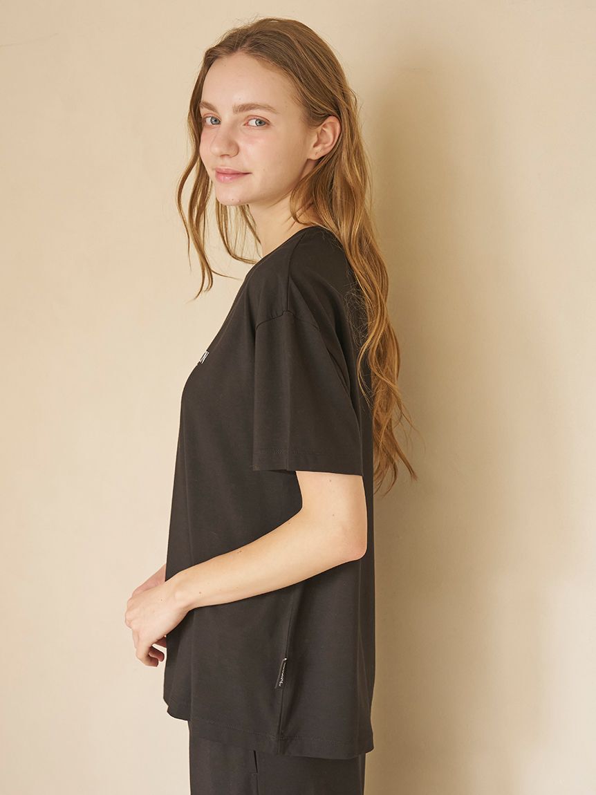 gelato pique「【JOEL ROBUCHON】【持続冷感】ロゴプリントTシャツ」|ルームウェア|