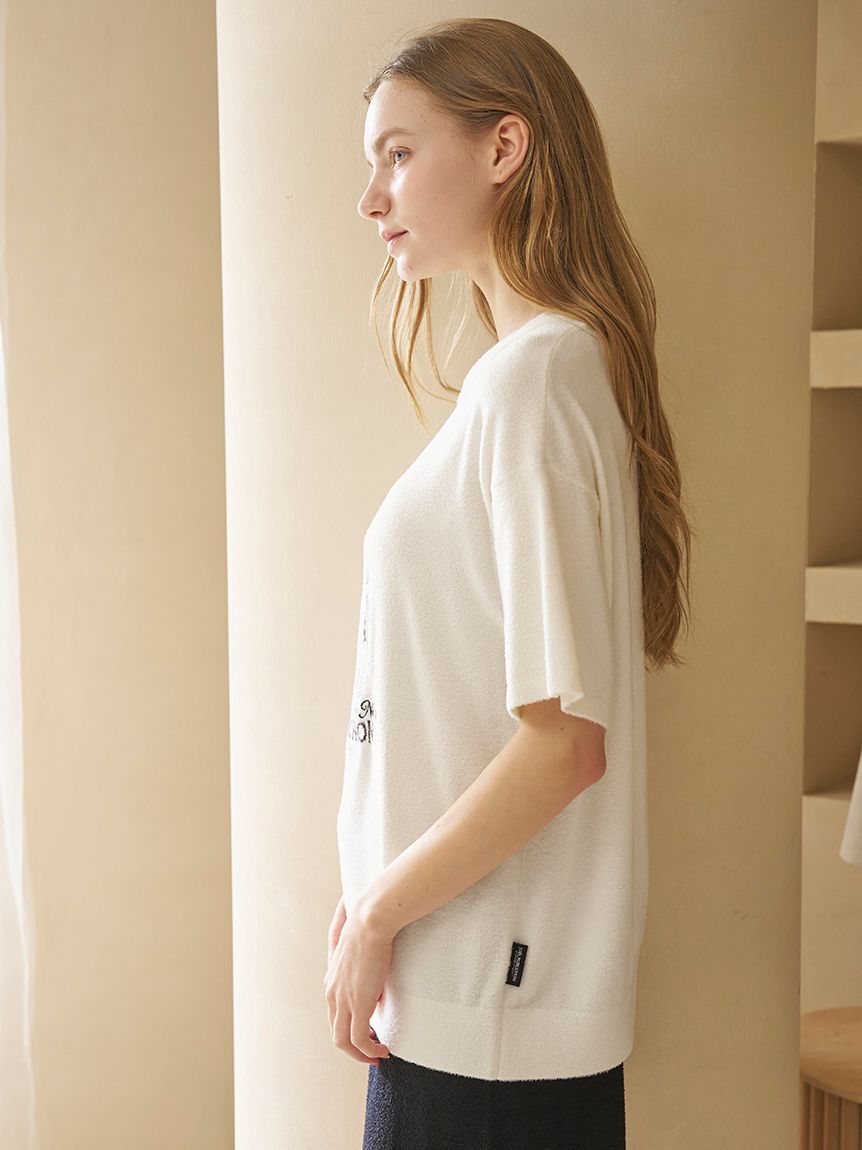 gelato pique「【JOEL ROBUCHON】【接触冷感】スムーズィーliteクールCATジャガードプルオーバー」|ルームウェア|