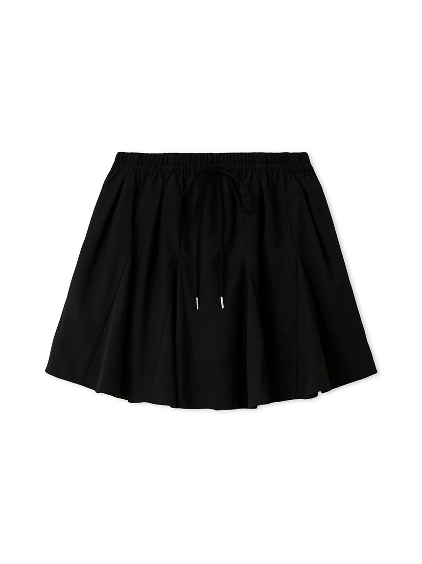 SNIDEL「フレアミニスカショーパン」|その他|BLK