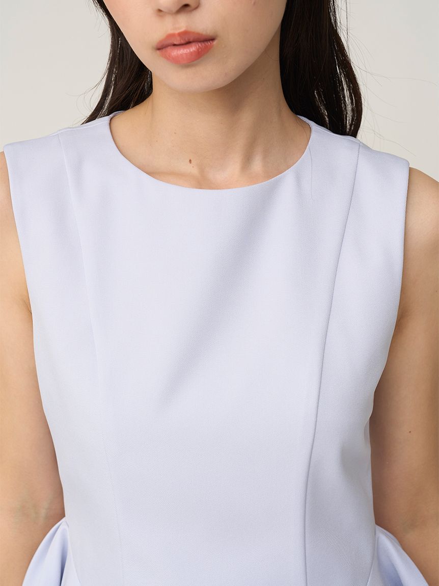 SNIDEL「ペプラムパンツセットアップ」|ワンピース|