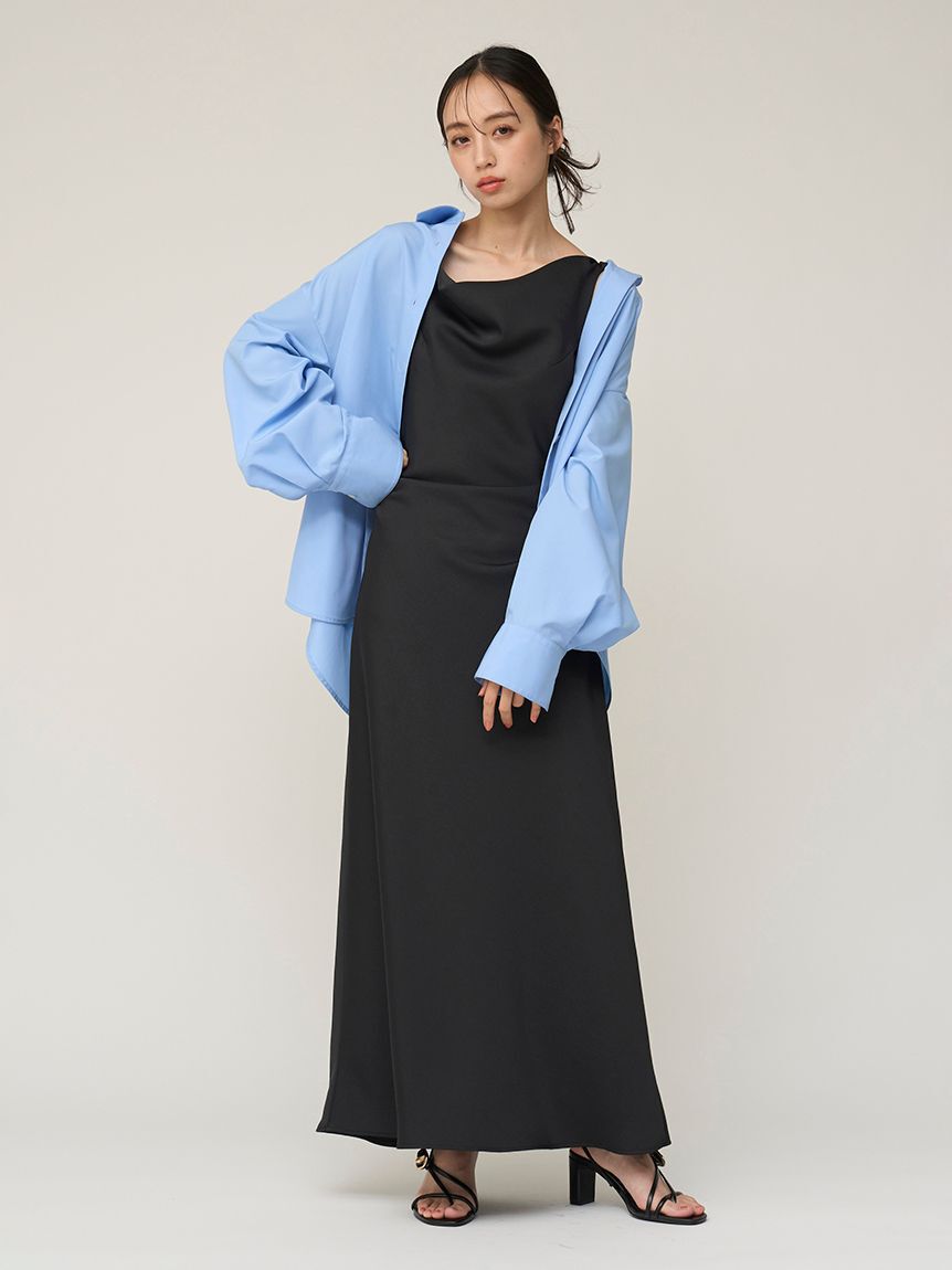 SNIDEL「ドレープキャミワンピース」|ワンピース|