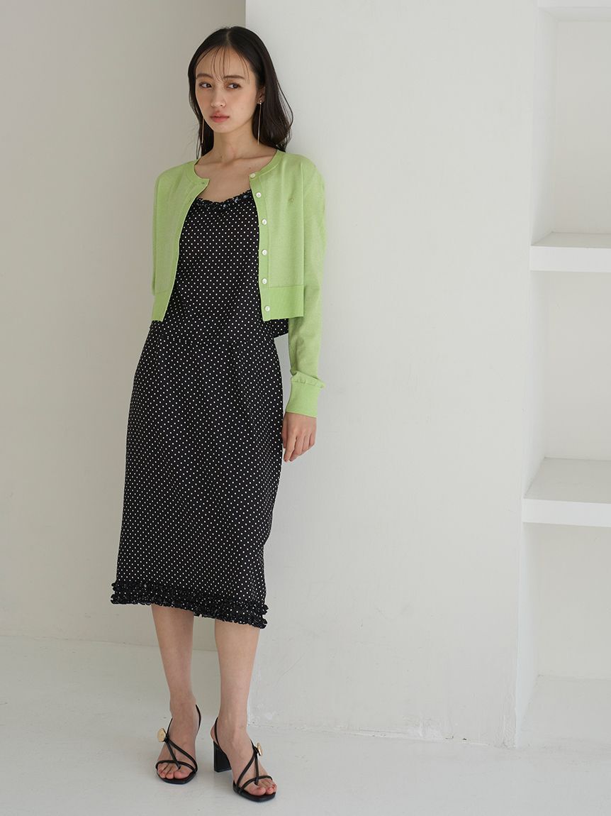 SNIDEL「UVカットベーシックニットカーディガン」|カーディガン|