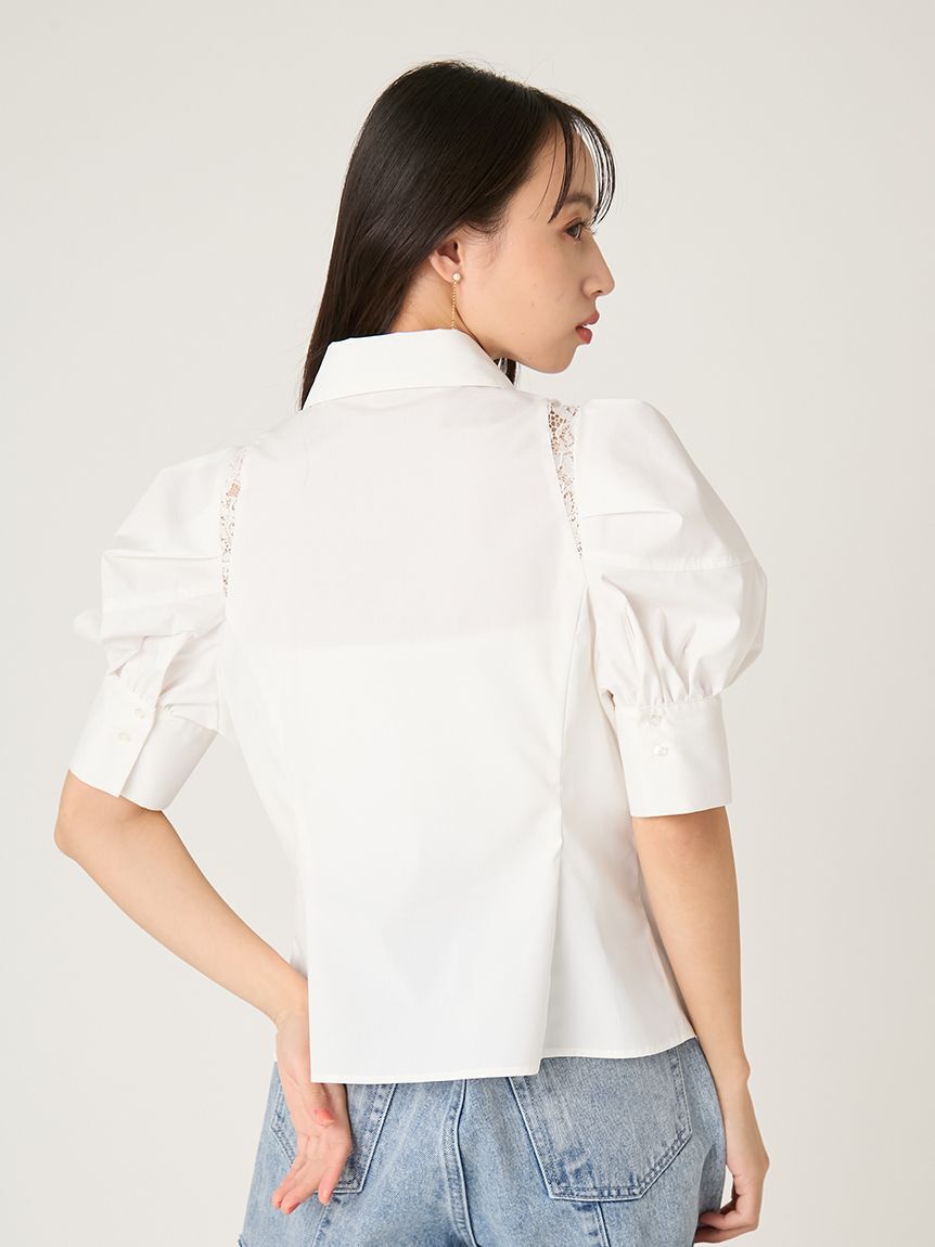 FRAY I.D「タックバルーンスリーブブラウス」|シャツ・ブラウス|
