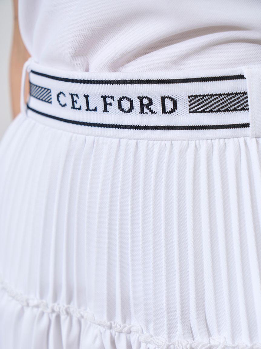 CELFORD「【CELFORD GOLF】ジャガードプリーツスカート」|スカート|