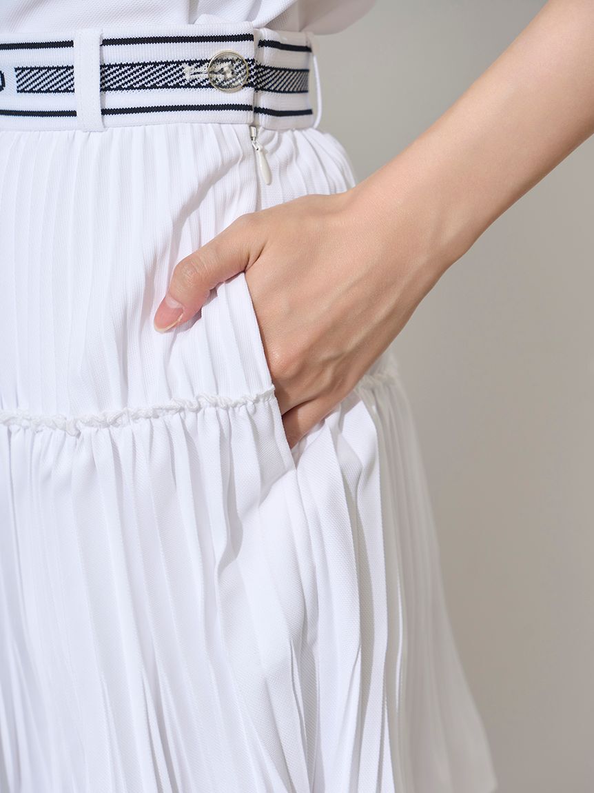 CELFORD「【CELFORD GOLF】ジャガードプリーツスカート」|スカート|