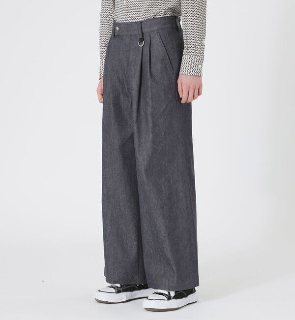  「2タックバギーデニム」|デニム|