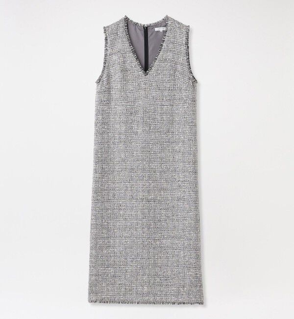  「ファンシーツイードワンピース」|ワンピース|