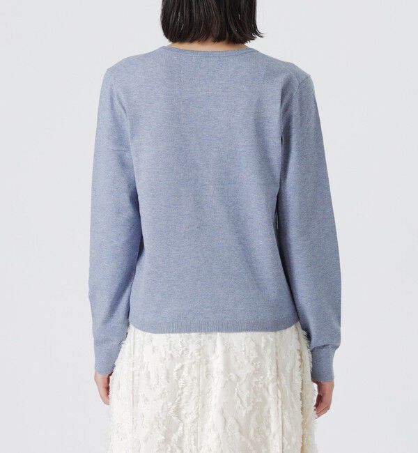  「バイアスフロントカーディガン」|ニット・セーター|