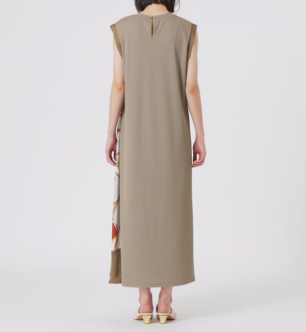  「サイドスカーフワンピース」|ワンピース|