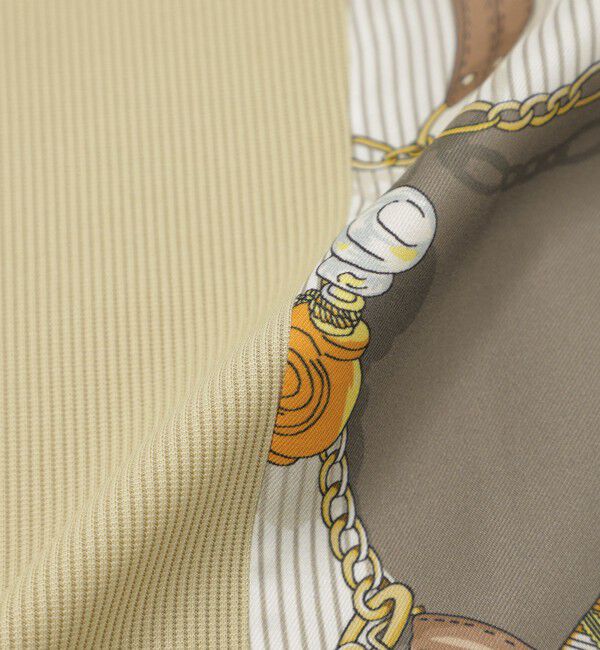  「サイドスカーフワンピース」|ワンピース|