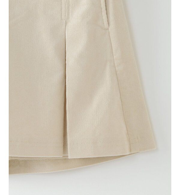 ikka kids「ストレッチコールプリーツスカパン（120~160cm）」|スカート|