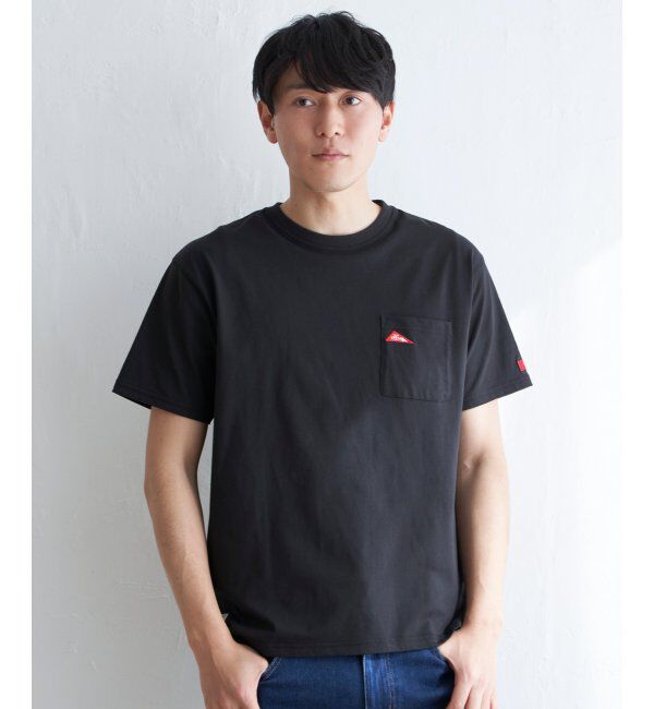 ikka「URBAN NATURE LIFE アーバンネイチャーライフ ワンポイントTシャツ」|Tシャツ・カットソー|ブラック