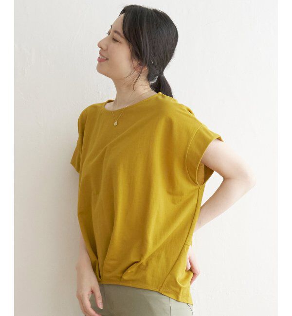 ikka「鹿の子前身タックプルオーバー」|その他|マスタード