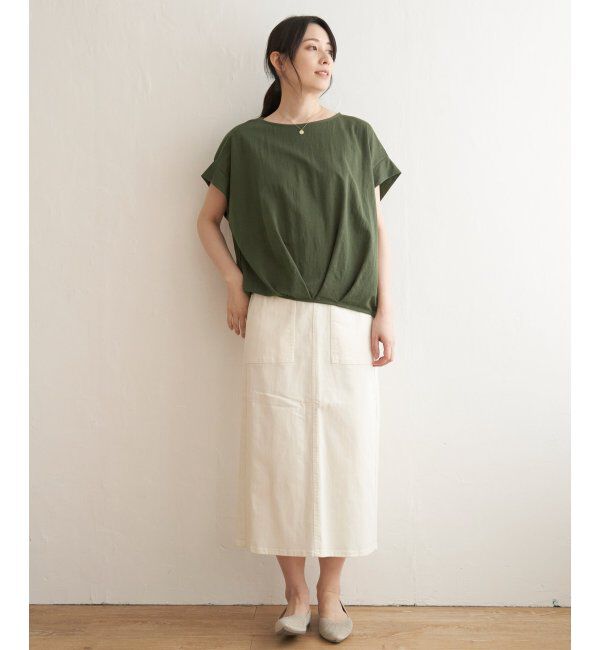 ikka「鹿の子前身タックプルオーバー」|その他|