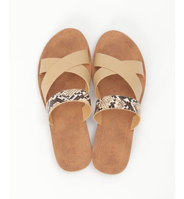 ikka「軽量クロスベルトサンダル」|その他|