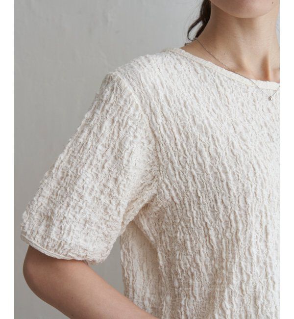 ikka「フクレ半袖プルオーバー」|その他|