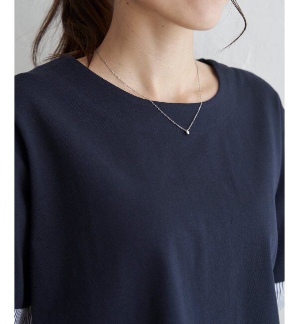 ikka「袖リボン切り替えプルオーバー」|その他|