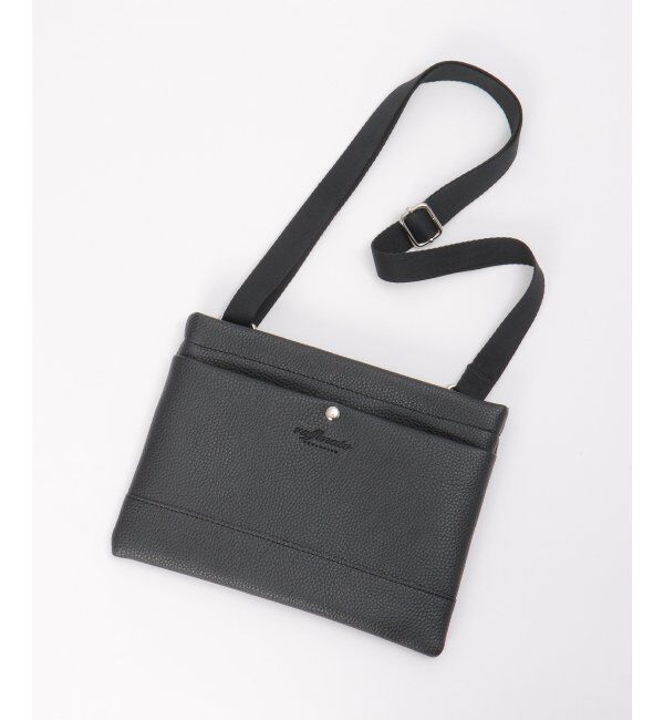 ikka「シュリンクサコッシュ」|その他|ブラック