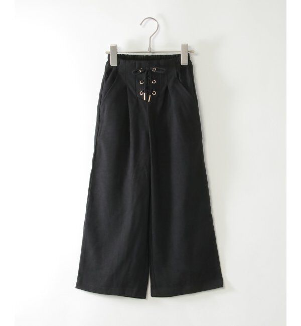 ikka kids「レースアップワイドパンツ（120~160cm）」|その他|