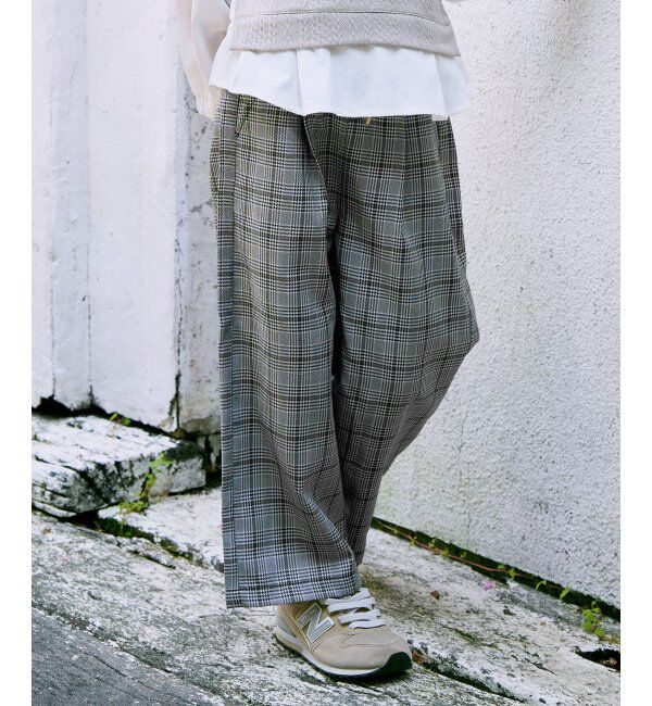 ikka kids「レースアップワイドパンツ（120~160cm）」|その他|