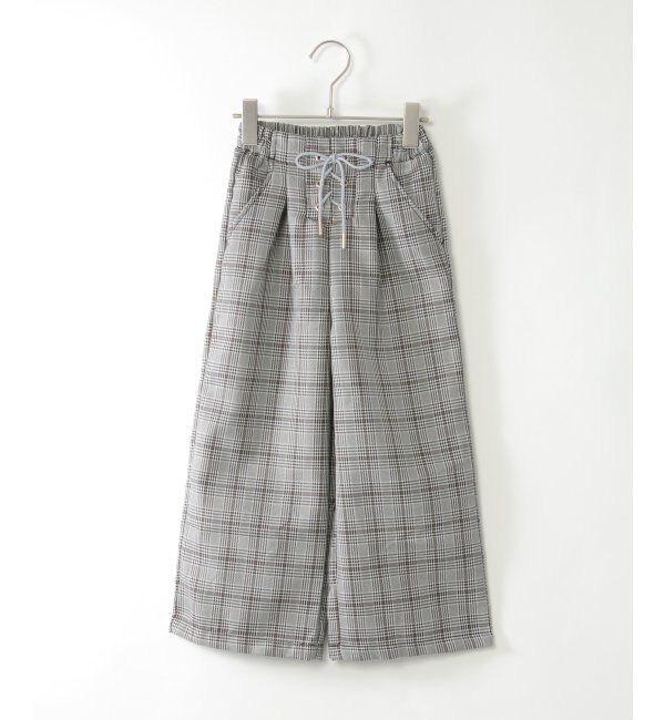 ikka kids「レースアップワイドパンツ（120~160cm）」|その他|