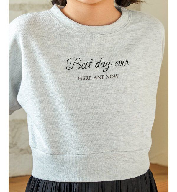 ikka kids「【親子コーデ】ラメ混ドルマンプリーツスカートワンピース（120~160cm）」|スカート|