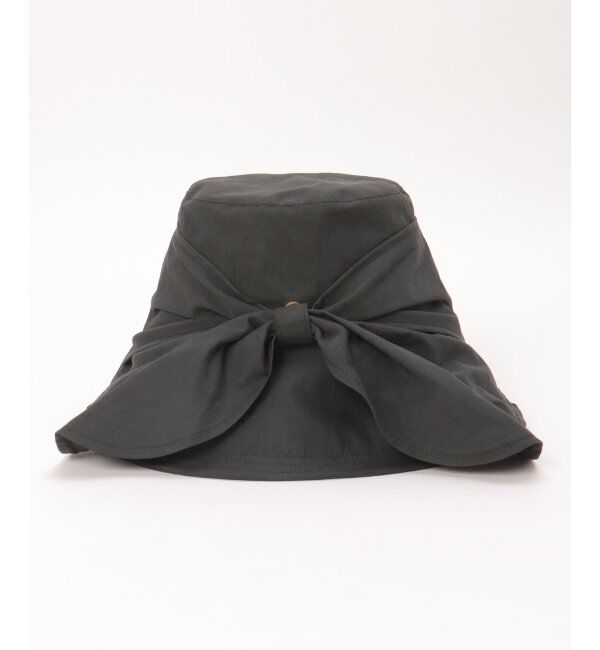 ikka「洗えるUVツバ広リボンハット」|その他|