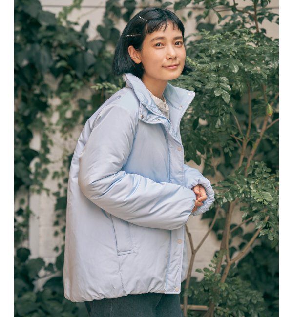 Lbc with Life「スタンドネック中綿ブルゾン」|ブルゾン・スタジャン|