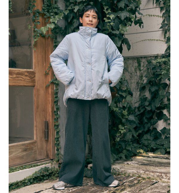 Lbc with Life「スタンドネック中綿ブルゾン」|ブルゾン・スタジャン|