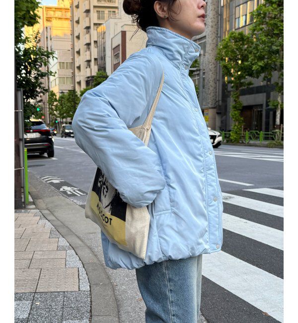 Lbc with Life「スタンドネック中綿ブルゾン」|ブルゾン・スタジャン|