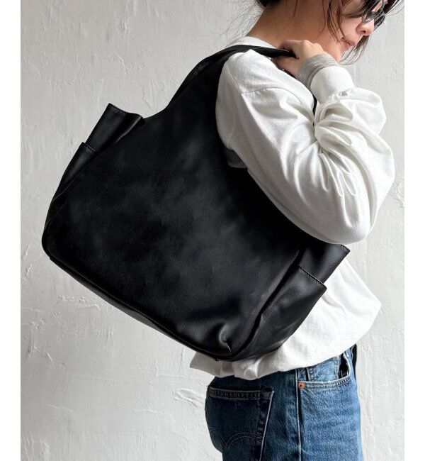 Lbc with Life「フェイクレザークリテバッグ」|その他|