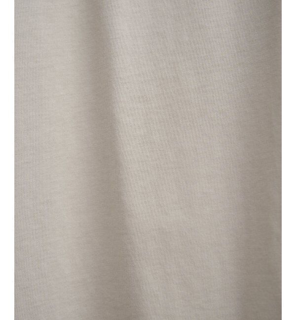 Lbc with Life「シルケット裾ラウンド袖切り替えTシャツ」|Tシャツ・カットソー|